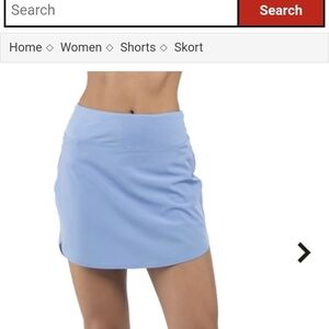 Liv Light Blue Skort SZ.M NWT
